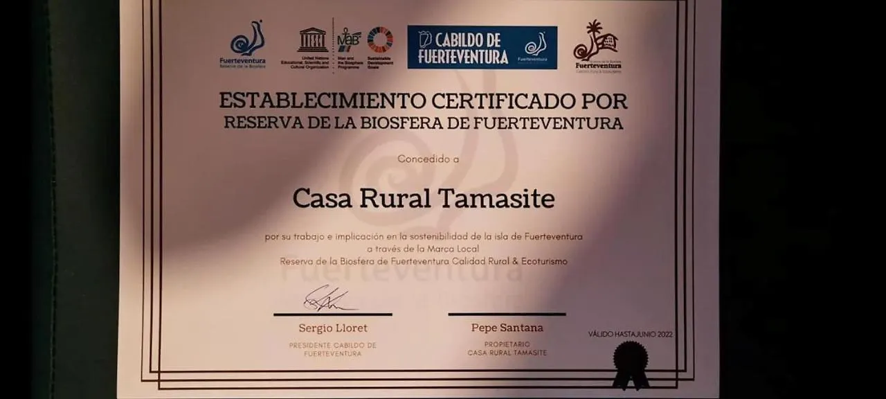 Venkovský dům Casa Rural Tamasite Tuineje